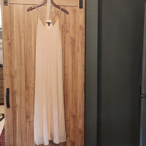 chinese dress ladies Olympia Asymmetrical Pleated Maxi Dress main image 0